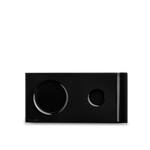 Fellow Matcha Set Base in Matte Black with two circular indentations, rectangular design.