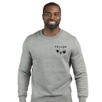 Fellow Logo Grey Crew - Fellow Logo Grey Crew - S / Grey | Fellow