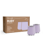 The Picnic Tumbler Set - The Picnic Tumbler Set - Ruby 12 oz (Set of 2) / Peri Twinkle | Fellow