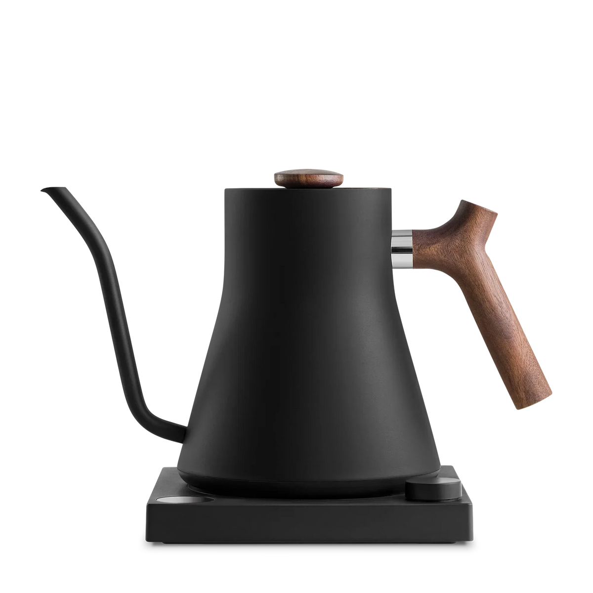 RETAIL & CX ONLY - Stagg EKG Electric Kettle - RETAIL & CX ONLY - Stagg EKG Electric Kettle - Matte Black + Walnut | Fellow