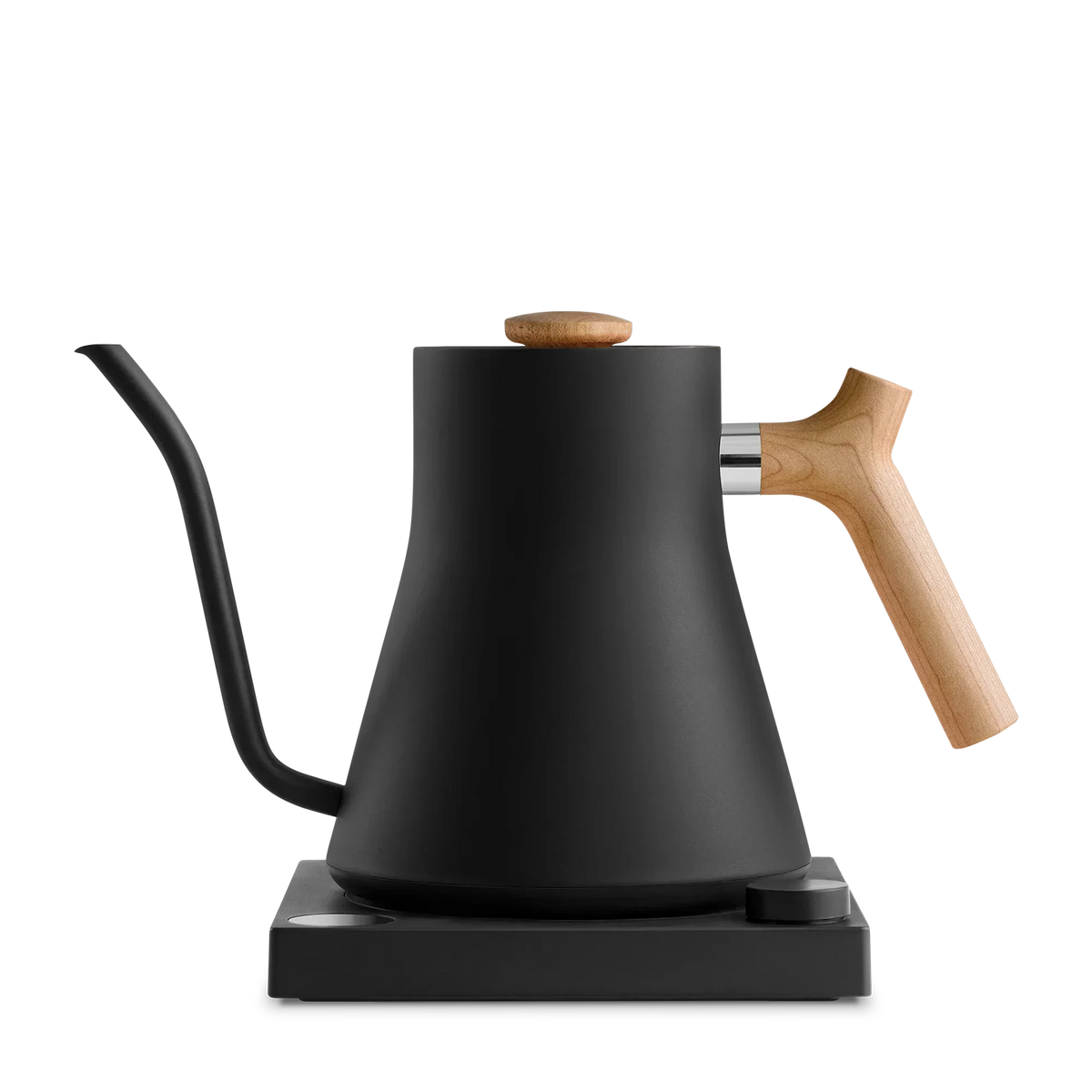 RETAIL & CX ONLY - Stagg EKG Electric Kettle - RETAIL & CX ONLY - Stagg EKG Electric Kettle - Matte Black + Maple | Fellow
