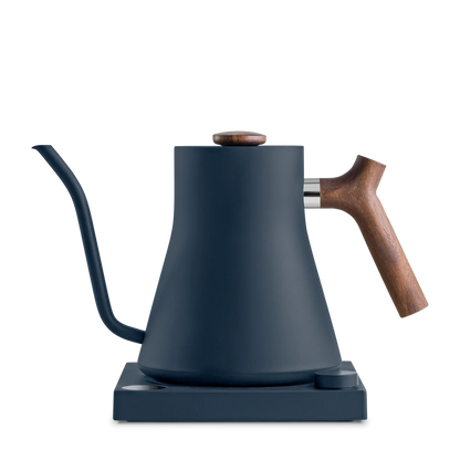 RETAIL & CX ONLY - Stagg EKG Electric Kettle - RETAIL & CX ONLY - Stagg EKG Electric Kettle - Stone Blue + Walnut | Fellow