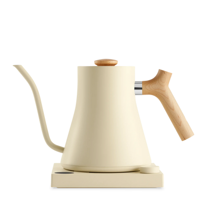 Rebrew Stagg EKG Electric Kettle - Rebrew Stagg EKG Electric Kettle - Cream + Maple | Fellow