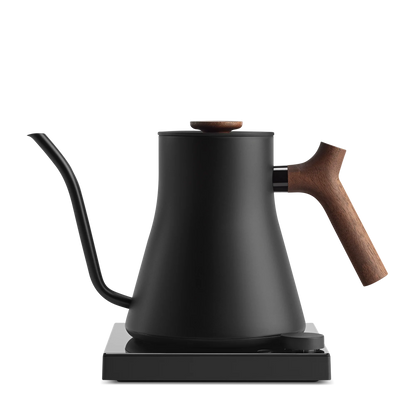 Stagg EKG Electric Kettle - Stagg EKG Electric Kettle - Pro Studio Edition / Matte Black + Walnut | Fellow