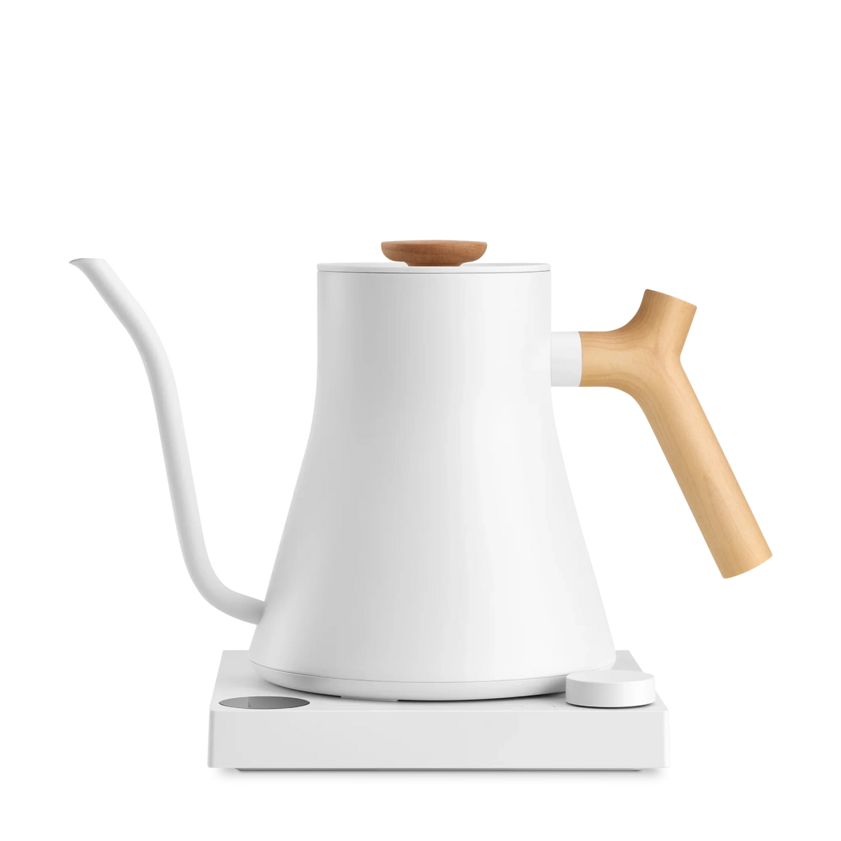 Stagg EKG Electric Kettle - Stagg EKG Electric Kettle - Pro / Matte White + Maple | Fellow