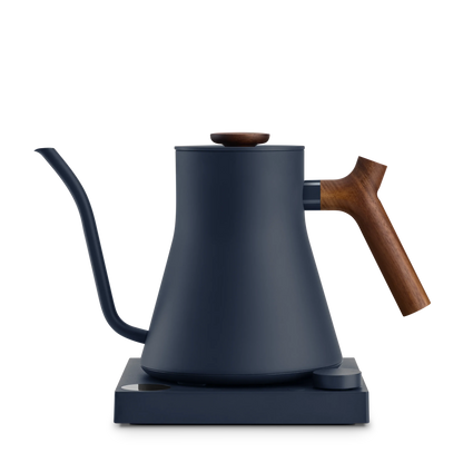 Stagg EKG Electric Kettle - Stagg EKG Electric Kettle - Pro / Stone Blue + Walnut | Fellow